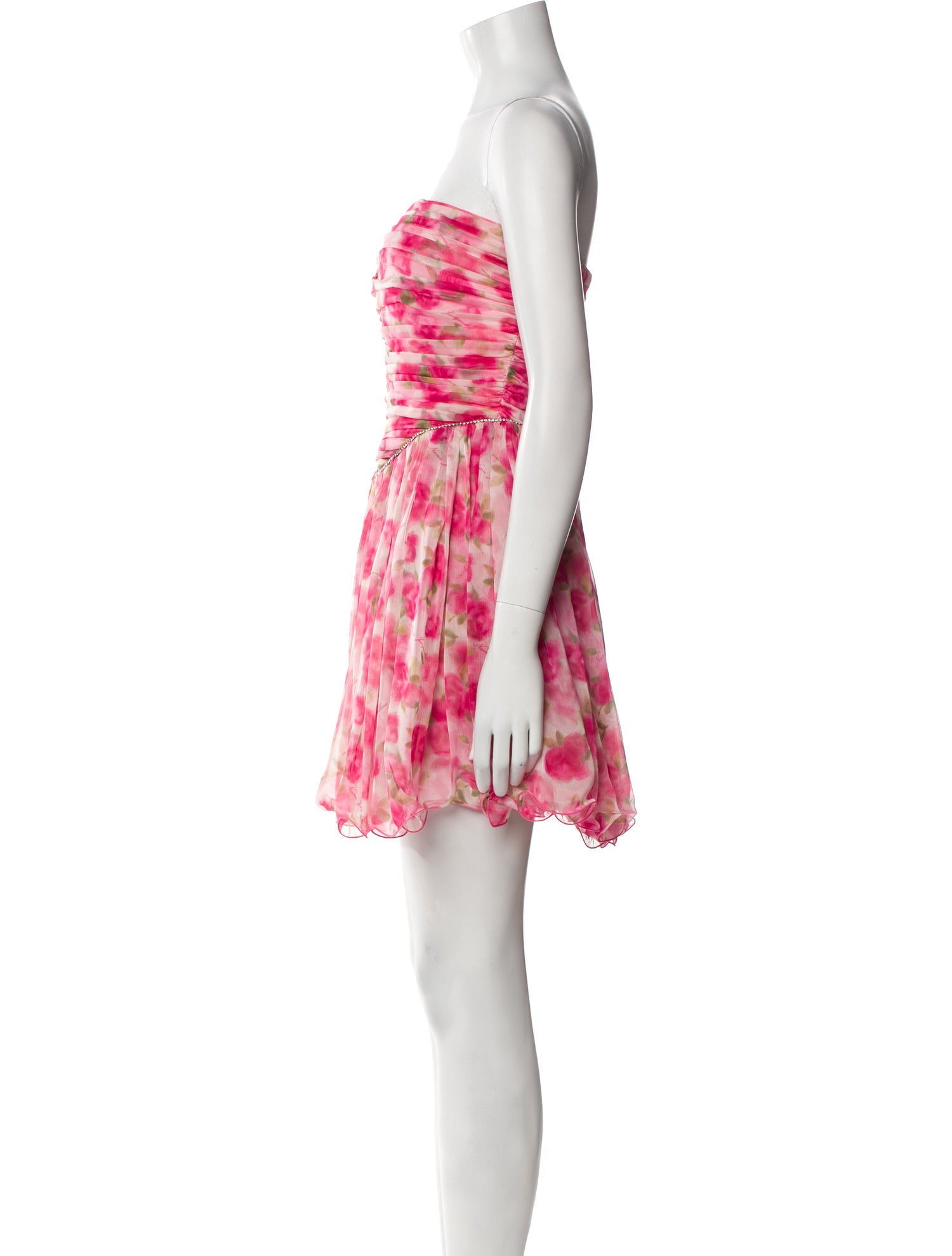 Nana Jacqueline Printed Mini Dress w/ Tags